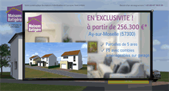 Desktop Screenshot of maisonsbatigere.com